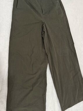 Rag & Bone Women's Sz 10 Wide Leg Cropped Cotton Utility Pants new
